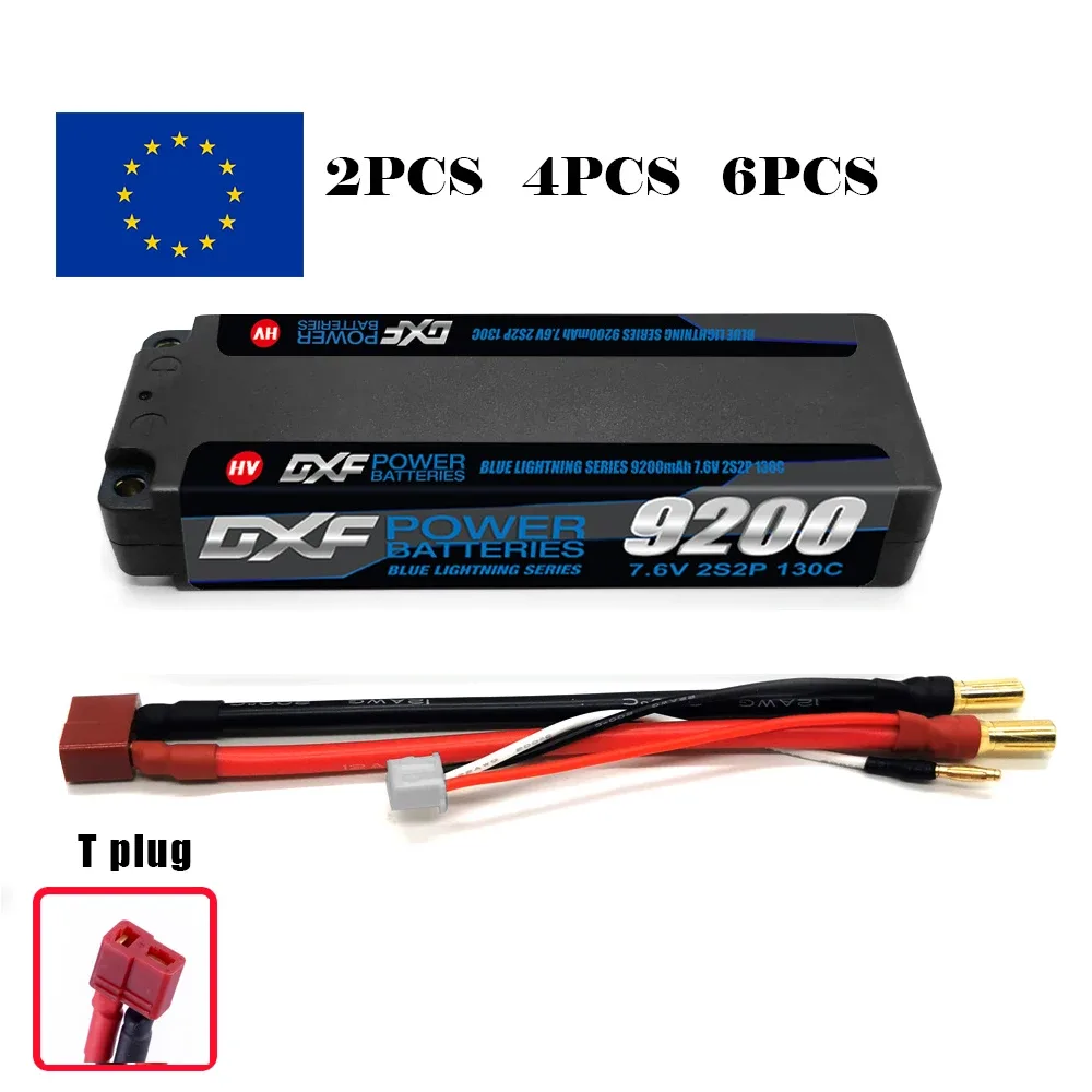 Batterie LiPo 2S 7,6 V 9200 mAh