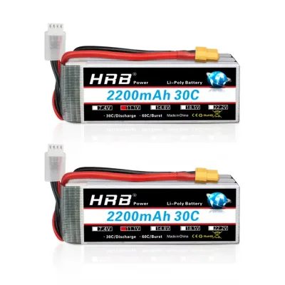 Batterie LiPo 3S 11,1 V 2200 mAh, prise XT60