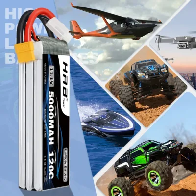 Batterie LiPo 3S 11,1 V 5000 mAh – image 3