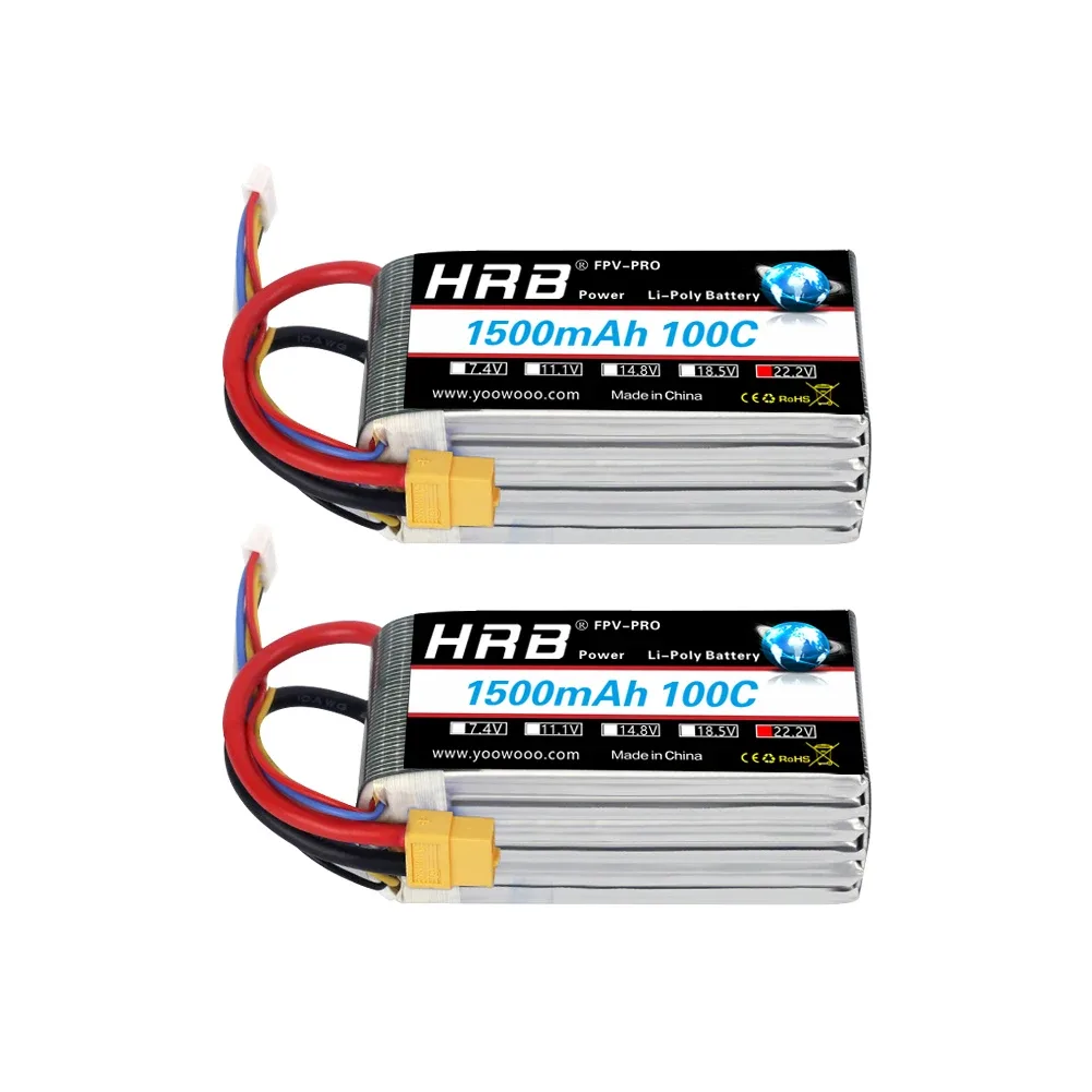 Batterie Lipo 6S 22,2 V pour modèles RC