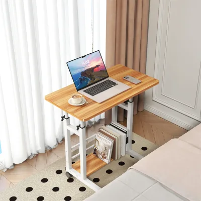 Bureau roulant à hauteur réglable, métal – image 2