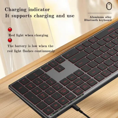 Clavier sans fil rétroéclairé pleine taille – image 3