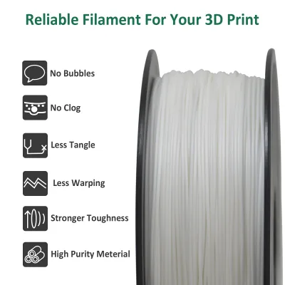 Filament ABS noir ou blanc 1,75 mm, bobine 1 kg – image 3