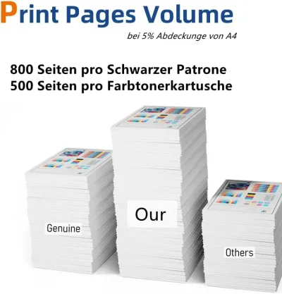 Lot de 20 cartouches d'encre 525XL 526XL – image 2