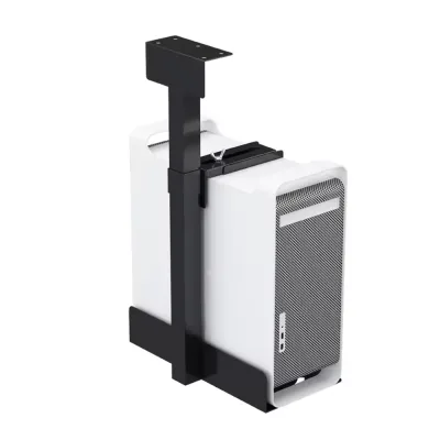 Support de boîtier PC sous bureau en acier – image 2