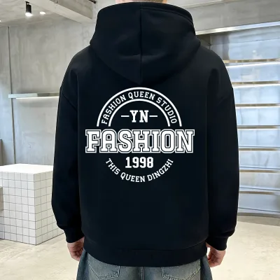 Sweat à capuche épais doublé polaire – image 2