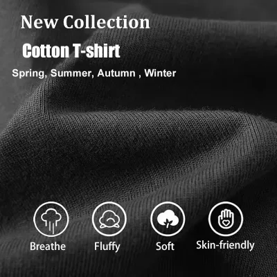 T-shirt homme col rond manches courtes – image 3