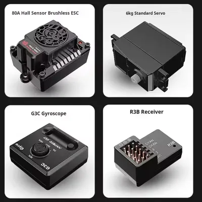 Voiture radiocommandée tout-terrain brushless – image 3